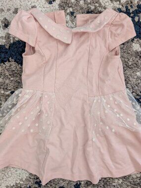 Pretty Pink Little Girls Dress Size 2
